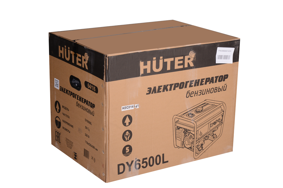 Электрогенератор DY6500L Huter 64/1/6