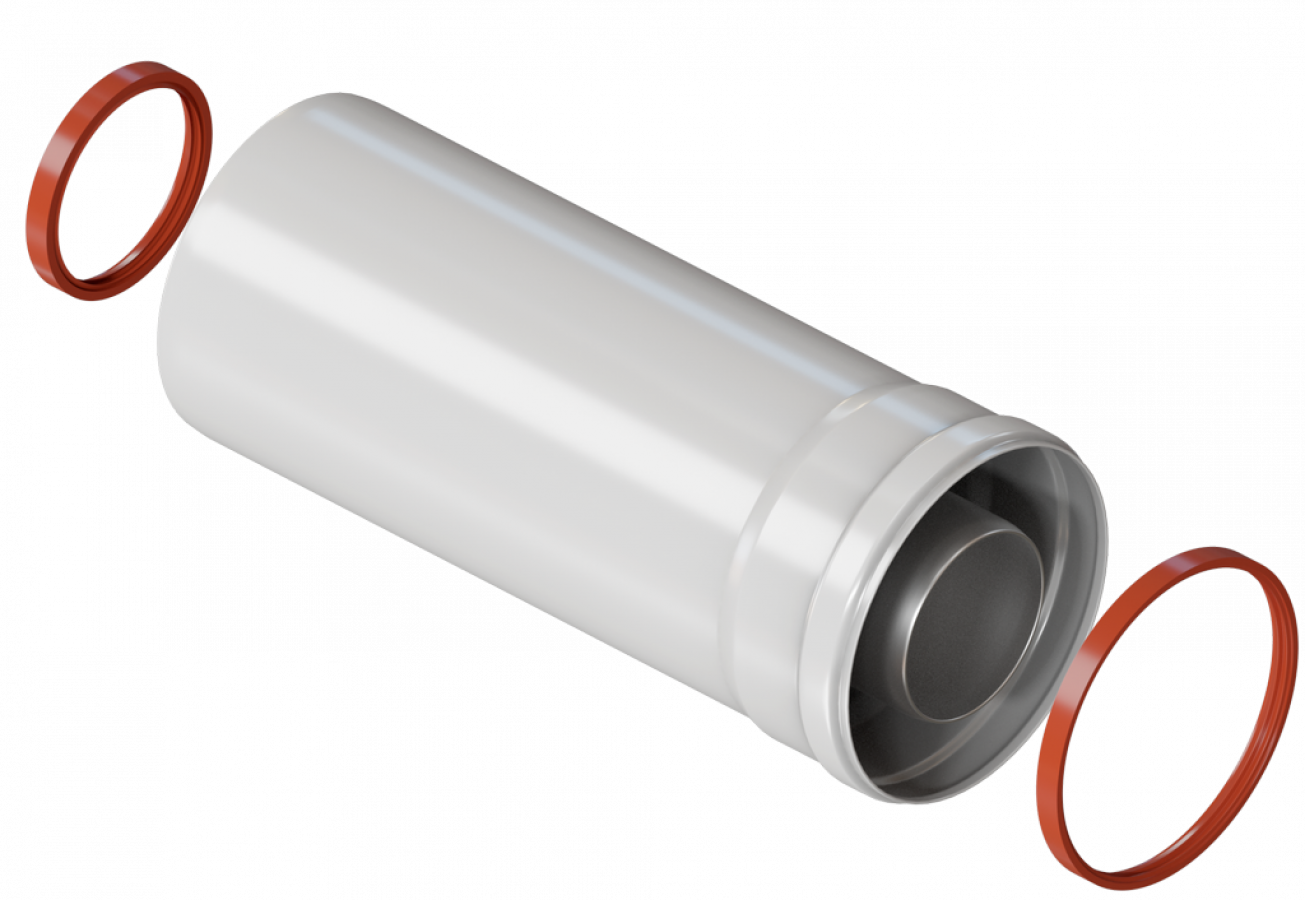 Удлинение KRATS 60/100 L=0,25м (Y-025M/ST)