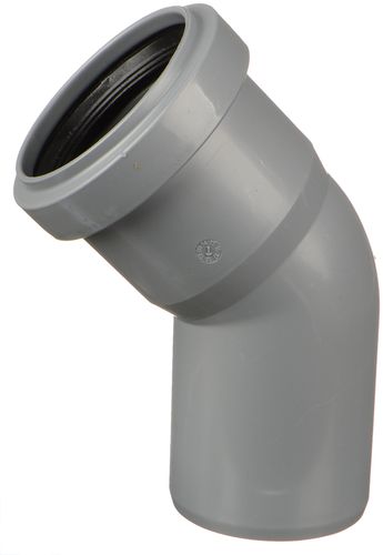 Отвод PP ф 50 мм угол 45° PipeLite/200 504029.L