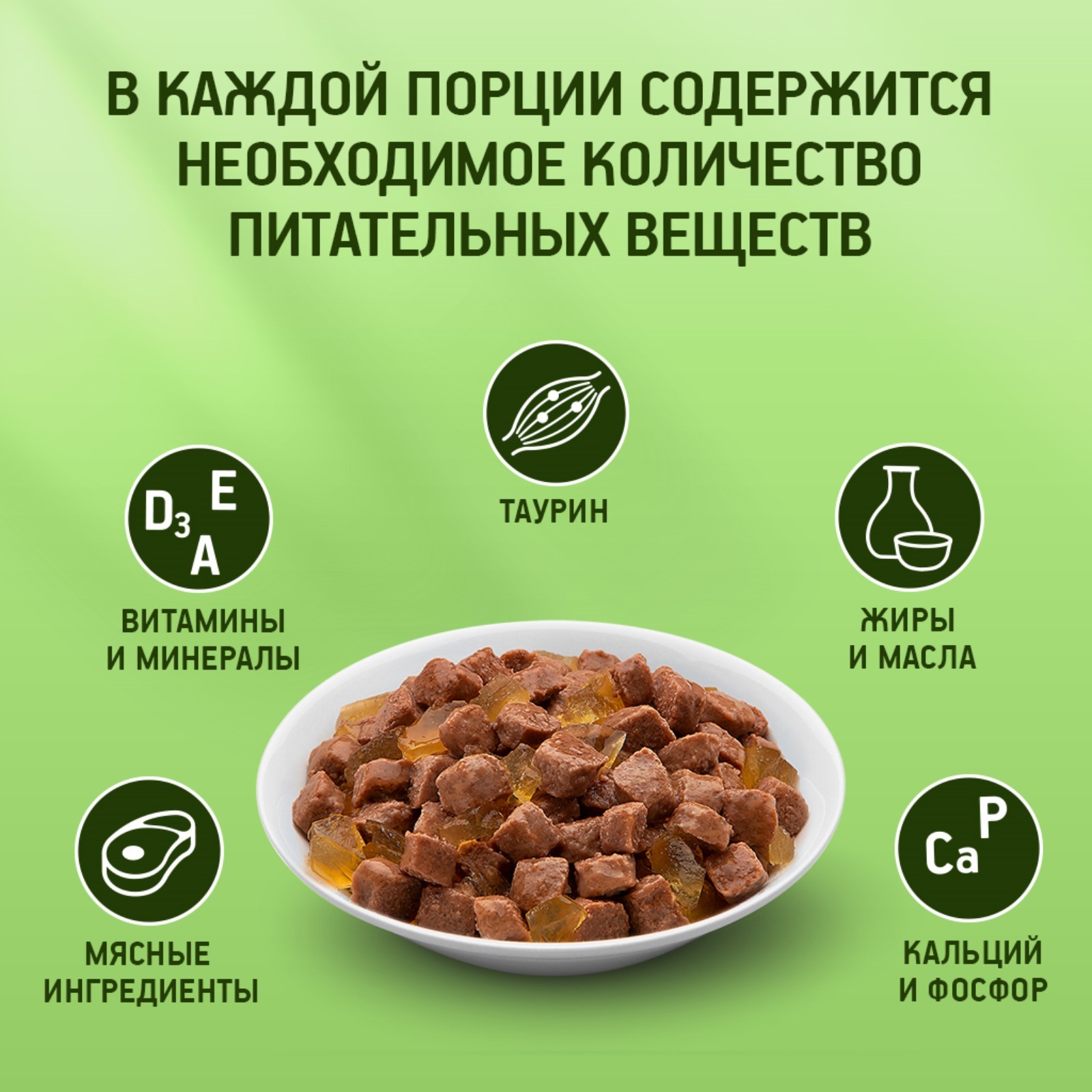 Влажный корм KiteKat для кошек, нежный кролик в желе, 85 г