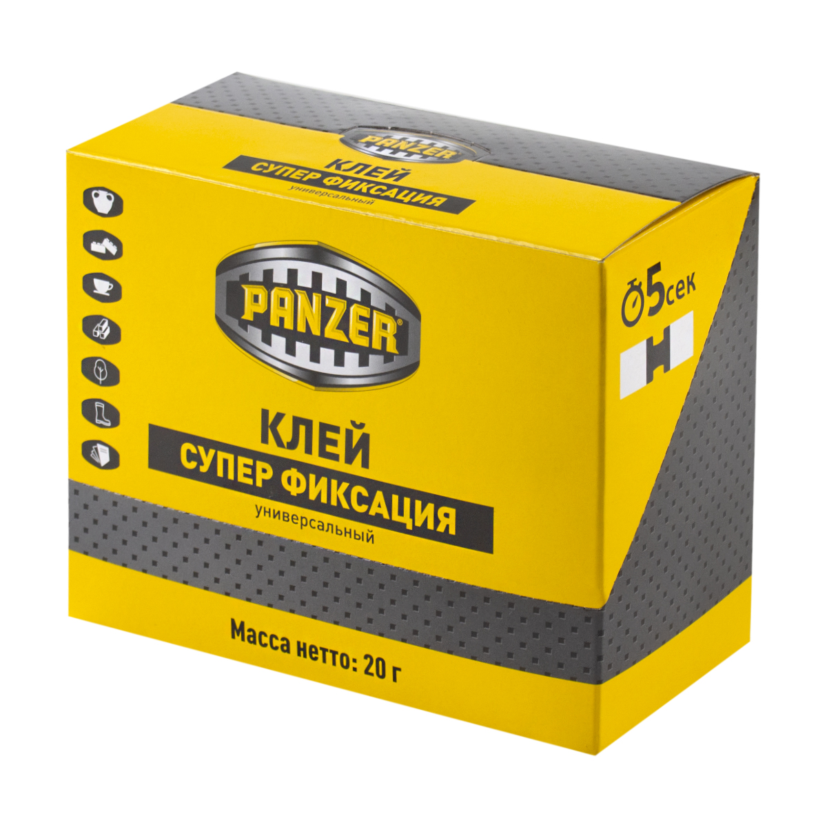 Клей универсальный Panzer Супер фиксация, 20 г