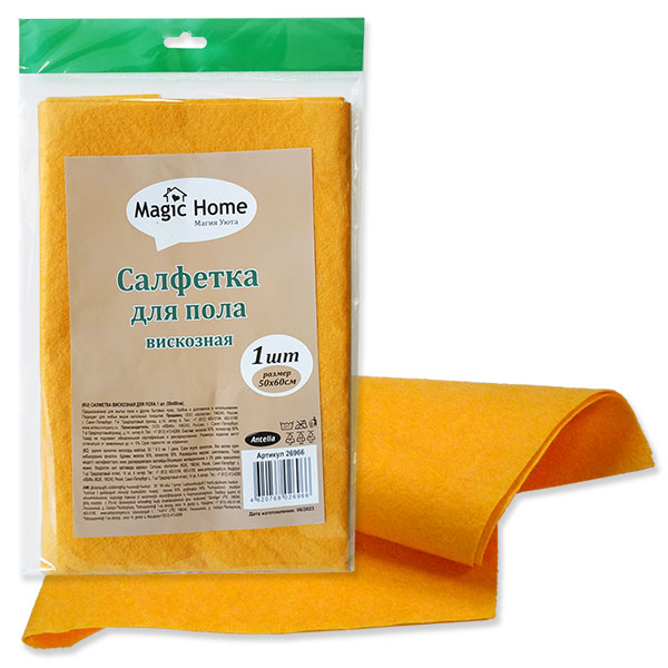 салфетка вискозная для пола 50*60см Magic Home