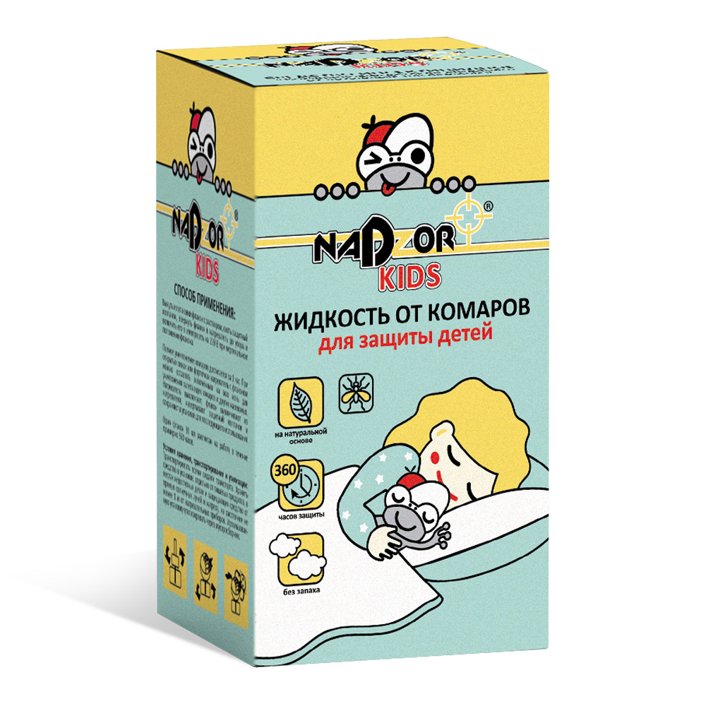 DET004G Жидкость для фумигатора для детей, Nadzor