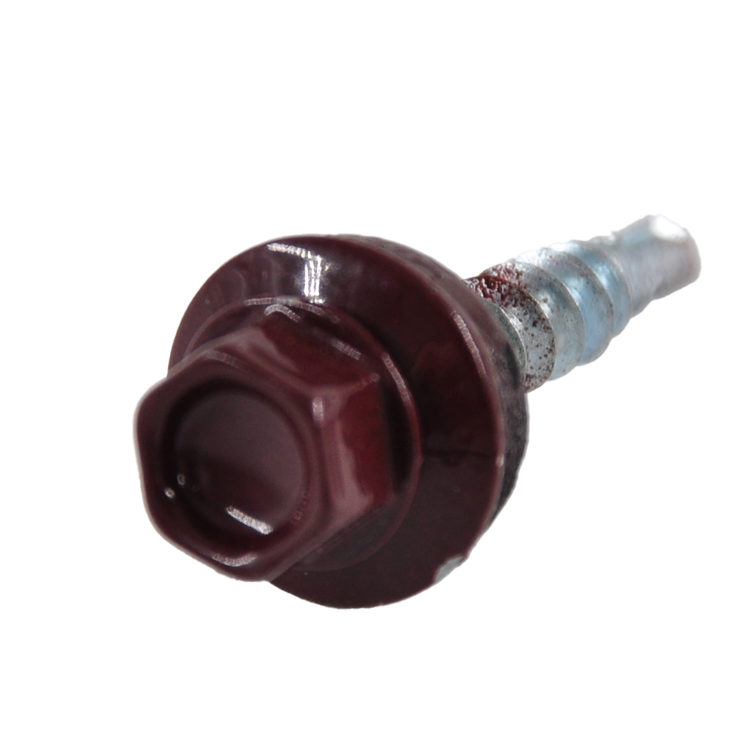 Саморез 4,8х28 ROOFRetail RAL8017 (коричневый шоколад)