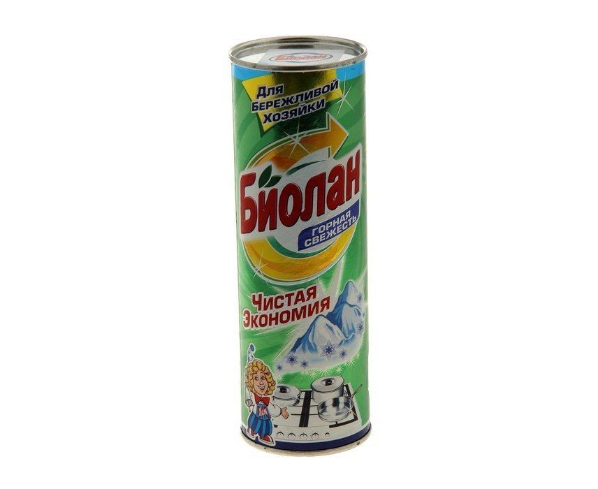 Чистящее средство БИОЛАН 400 г Горная свежесть порошок