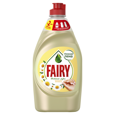 Средство для мытья посуды FAIRY Нежные руки Ромашка и витамин Е 450 мл