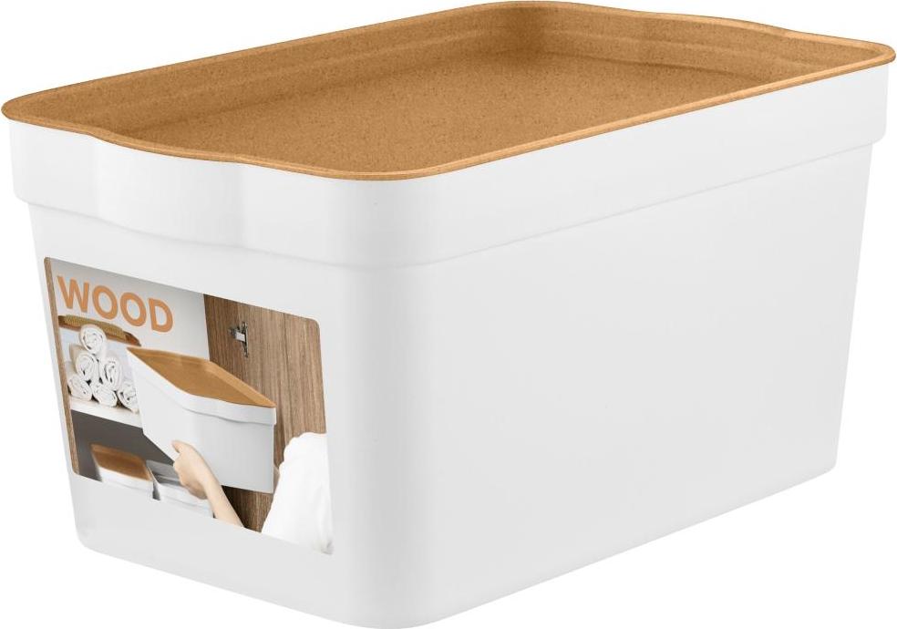 Ящик для хранения Keeplex Wood 2,3 л 21,1х14,1х11 см