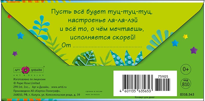 Открытка Веселого Дня Рождения