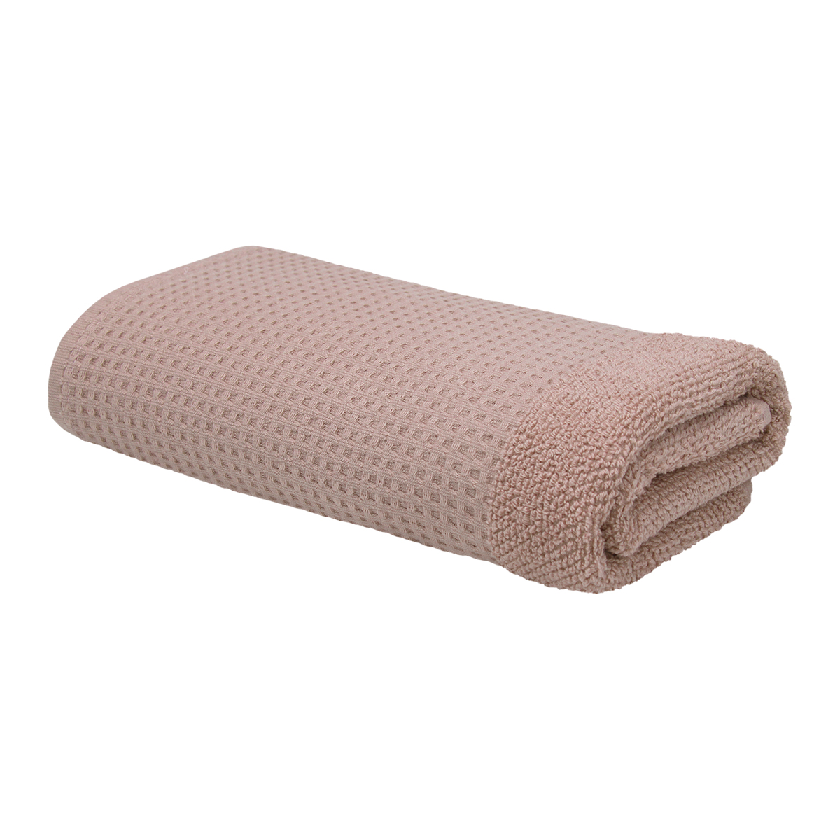 Махровое полотенце УЗБ Альмира м7702_05 L 70*130 см, бежевое