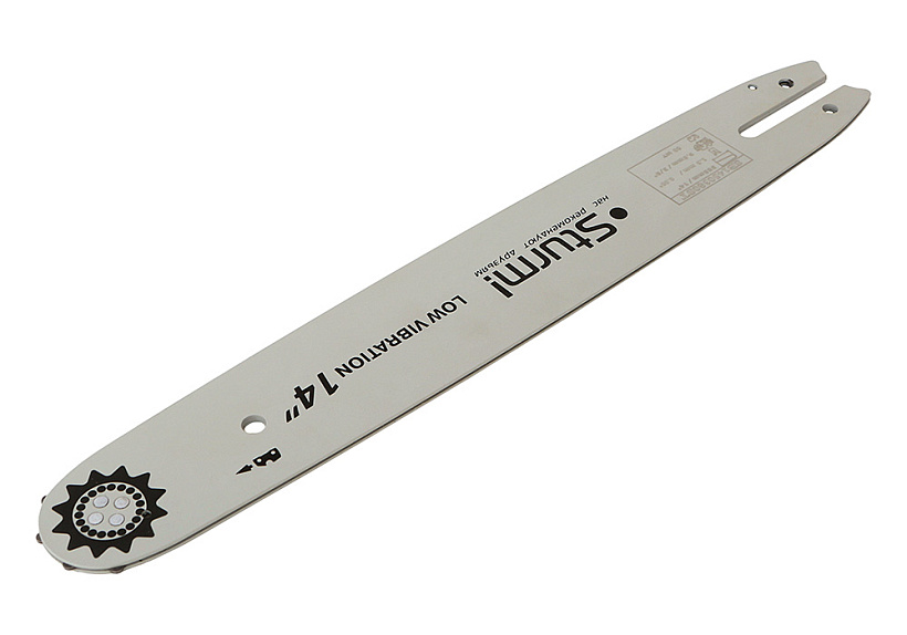 Пильная шина 14" Sturm! паз 1,3мм, 3/8", 50 зв, хвостовик St