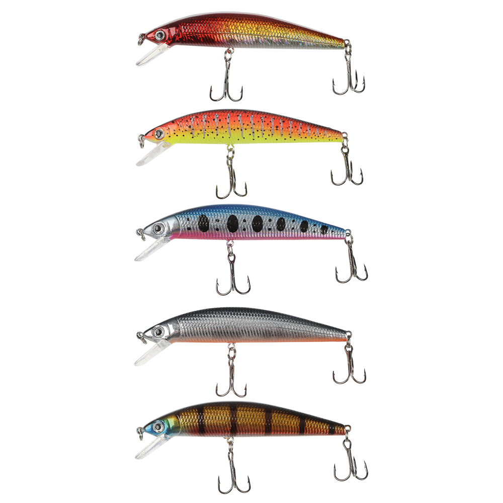 Воблер "Фэт Минноу" AZOR FISHING, SS, 8,5 гр, 95мм, 0,5-1,5м, 5 цветов