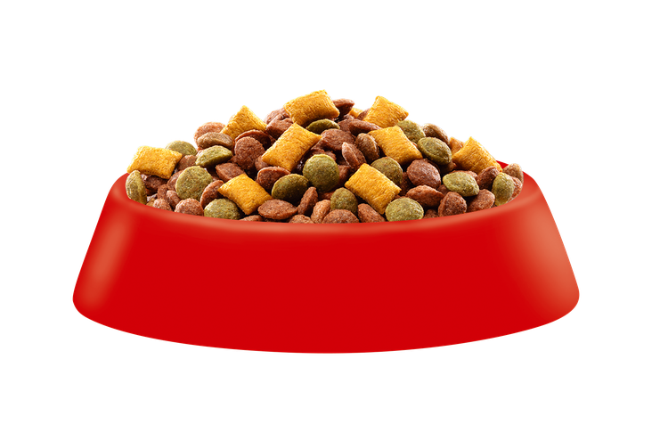Сухой корм Whiskas для кошек Вкусные подушечки с нежным паштетом, с говядиной, 350г