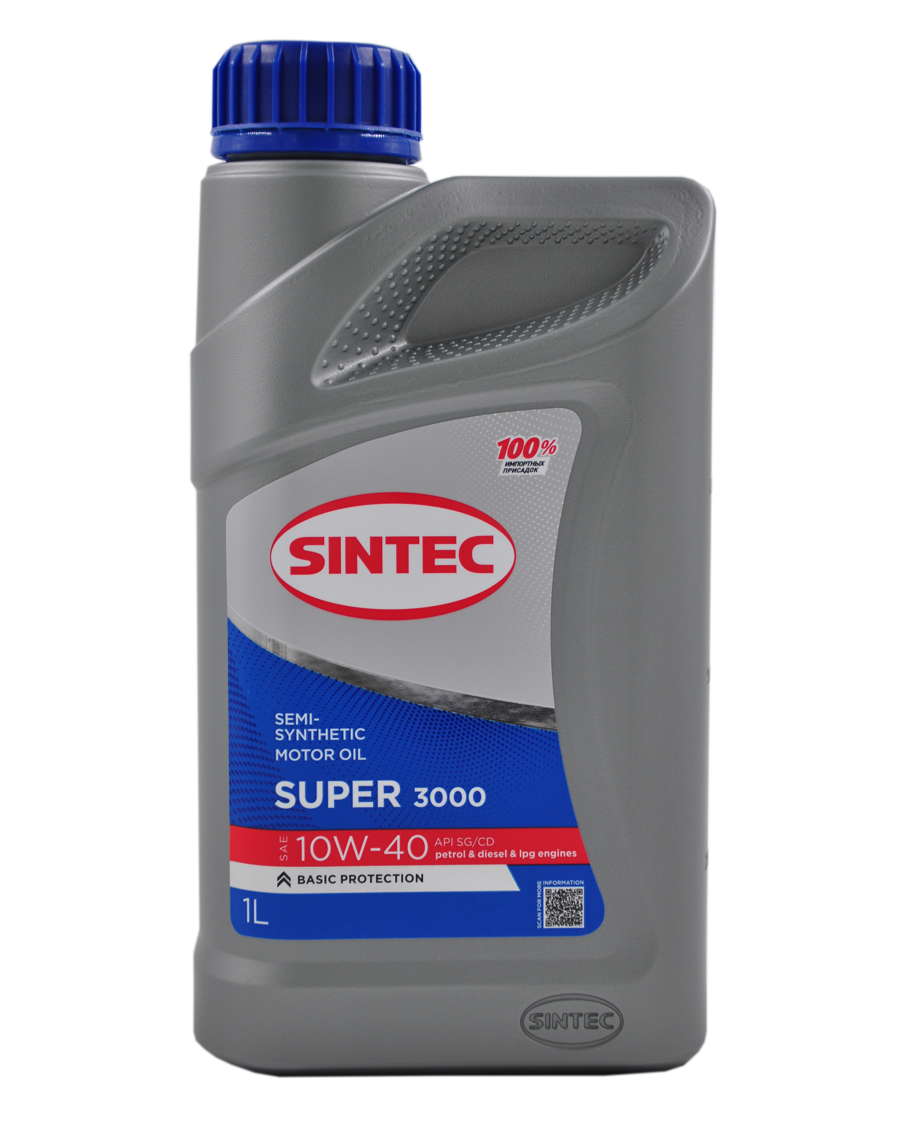 Авто масло SINTEC Super 3000 10W40 п/с 1 л