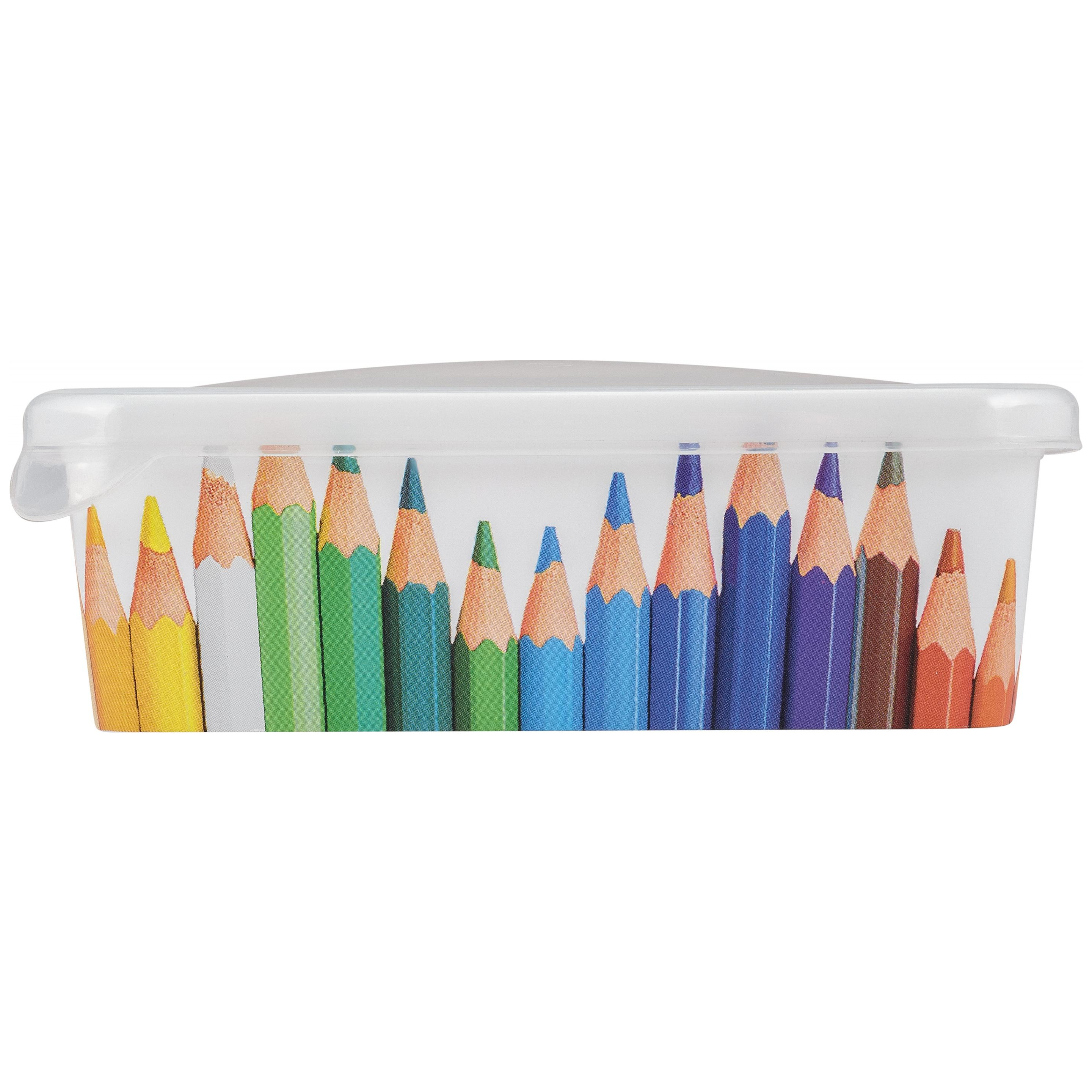 Лоток для мелочей Keeplex Trendy, с крышкой, малый, 20.4х14х5.2 см, карандашница