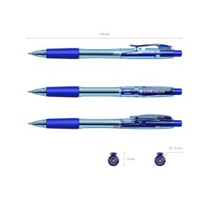 Авторучка ErichKrause® JOY® Original, Ultra Glide Technology, цвет  чернил синий