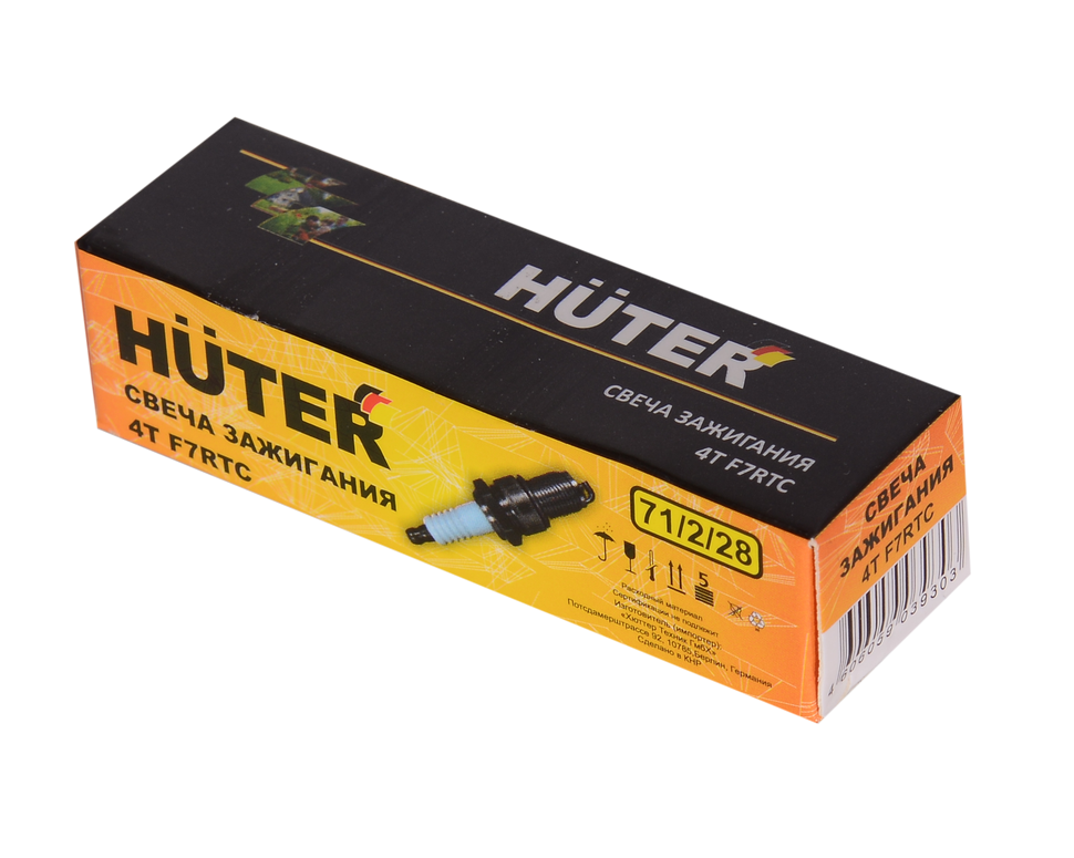 Свеча зажигания 4Т F7RTC, Huter 