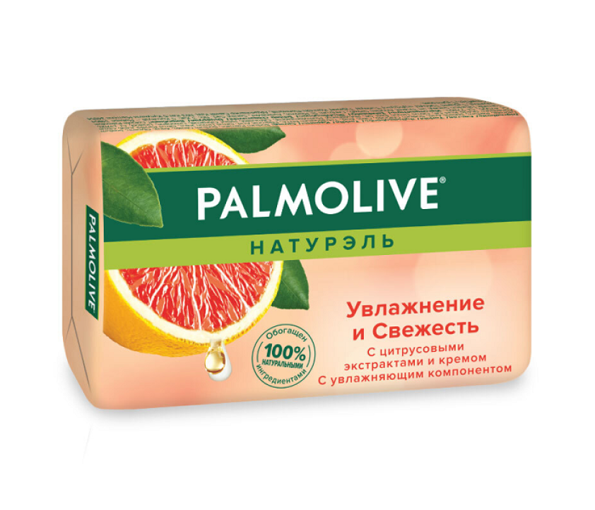Palmolive Мыло Увлажнение и Свежесть цитрусовый экстракт, 90 г