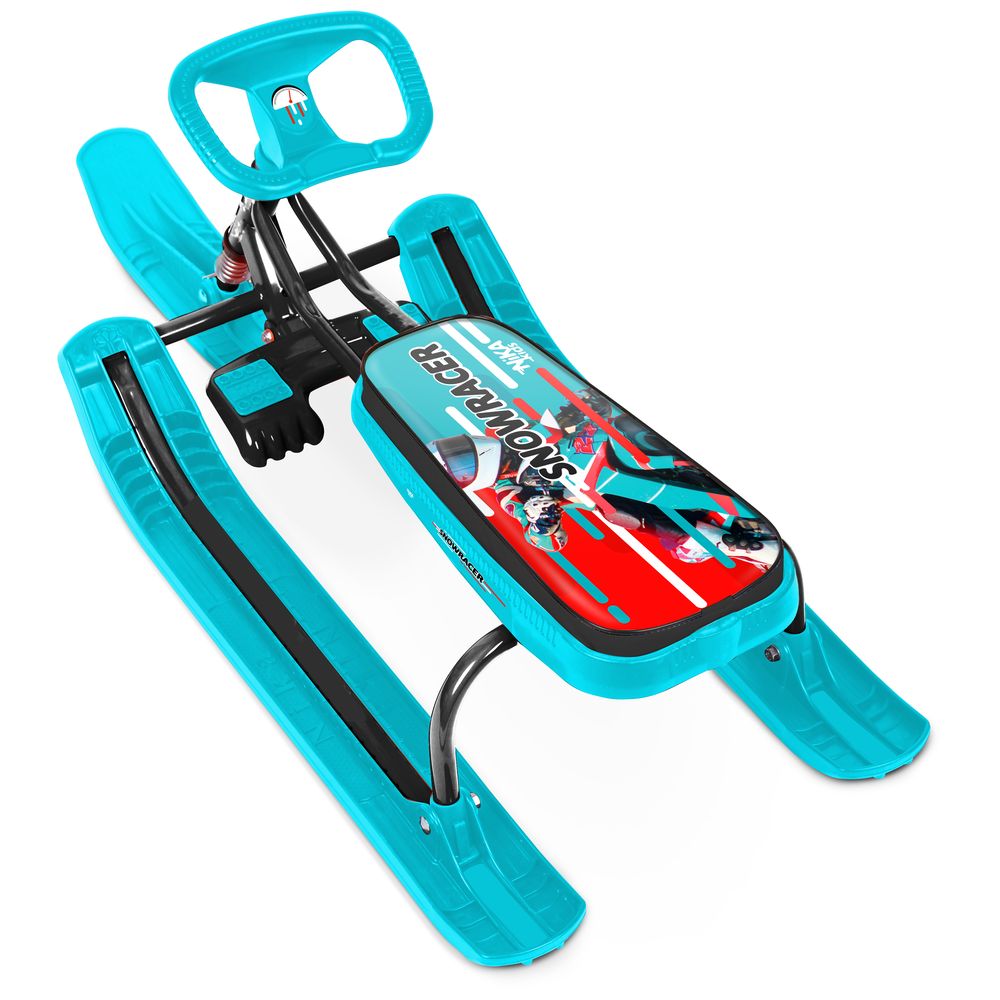 Игрушка.Снегокат "Тимка спорт 1+" (ТС1+/SB Nika kids sportbike (черный каркас))