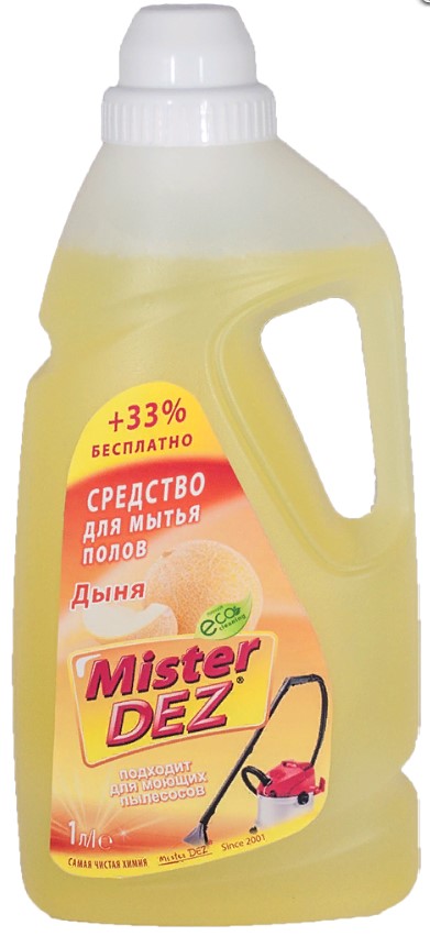 Средство для мытья полов Mister Dez "Дыня" 1 л
