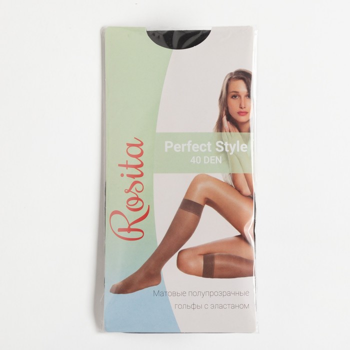 Гольфы женские Perfect Style 40, цвет черный