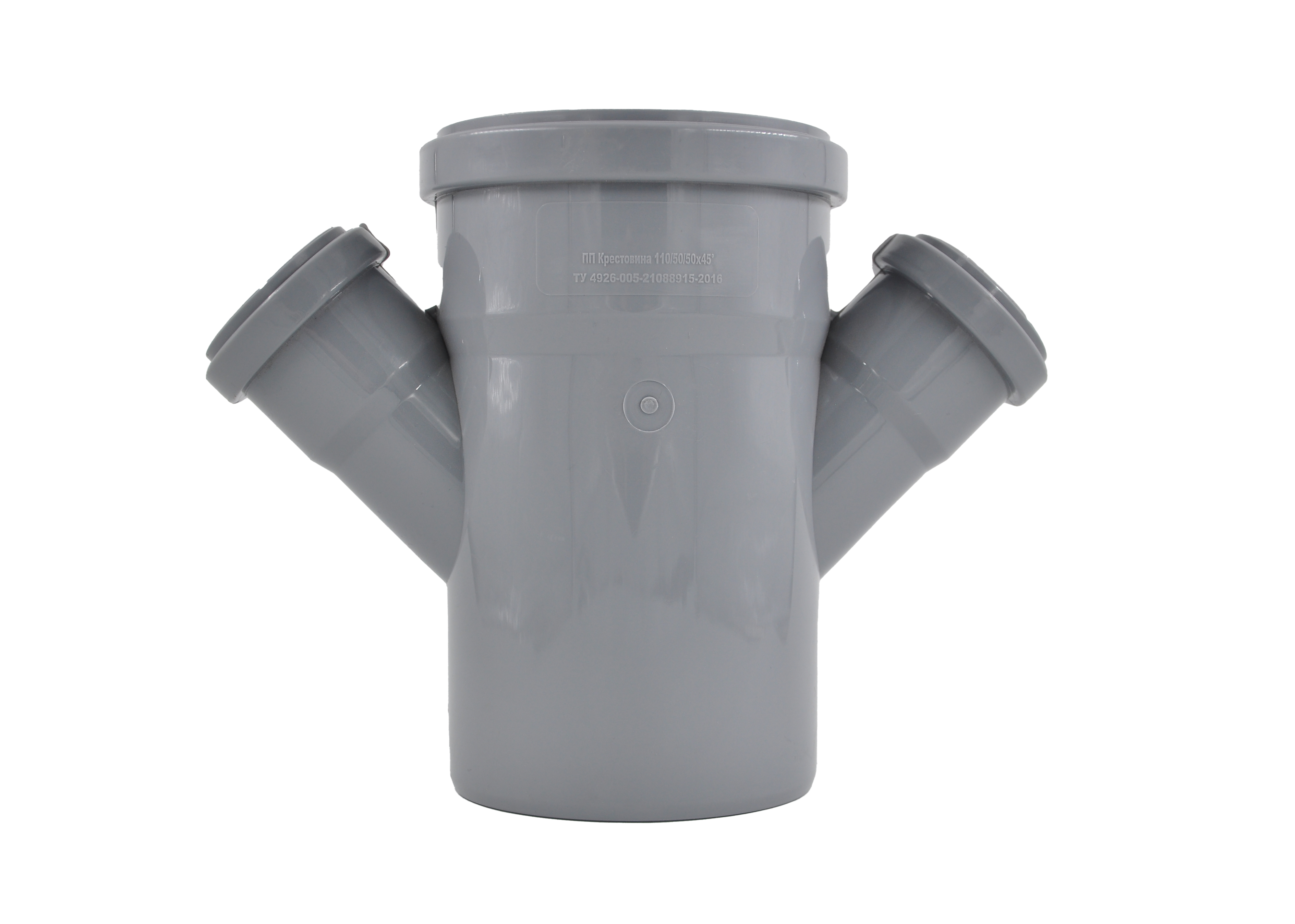 Крестовина вн.канализ. 110/50/50х45° (30) VALFEX