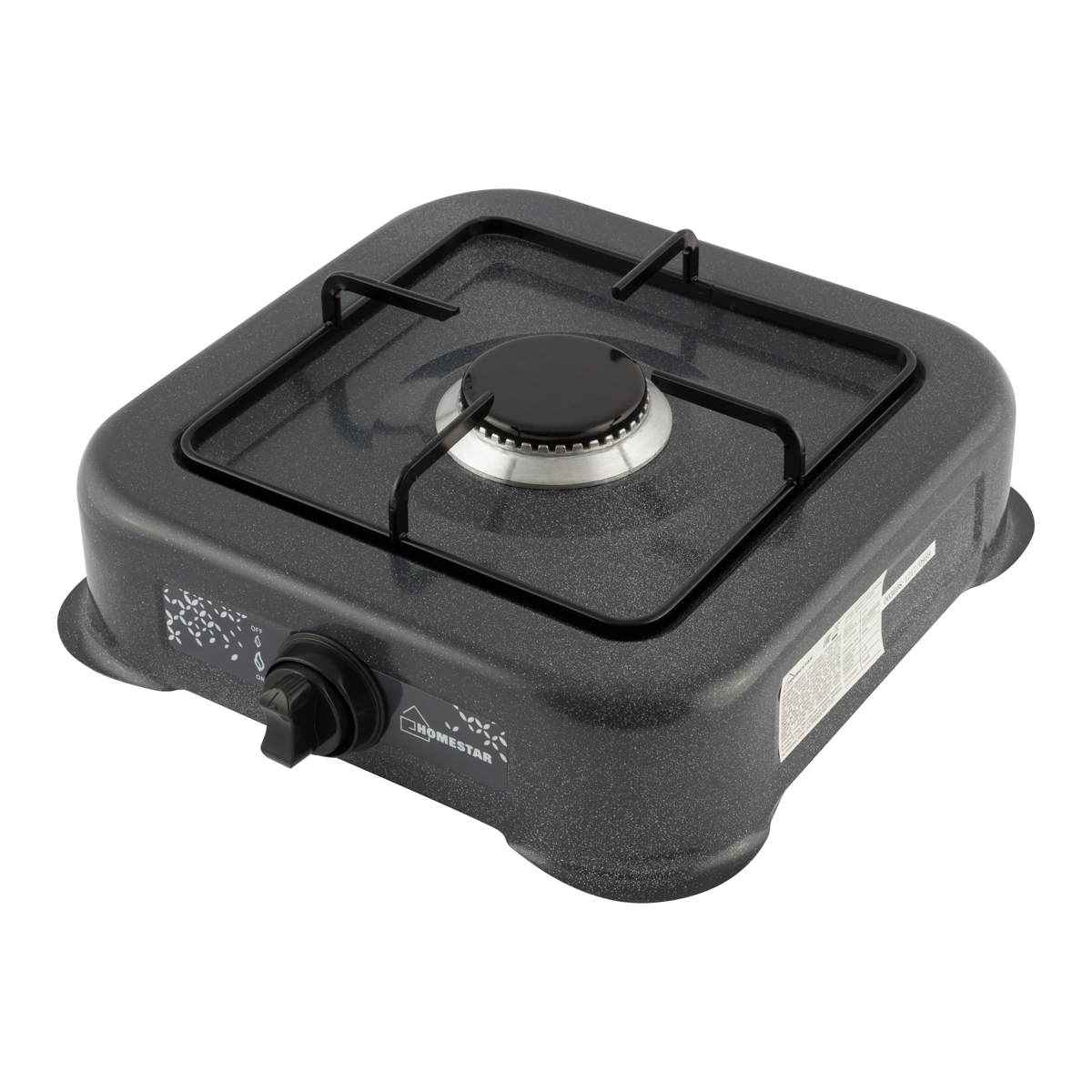 Плита газовая настольная Homestar HS-1201, 1 конфорка