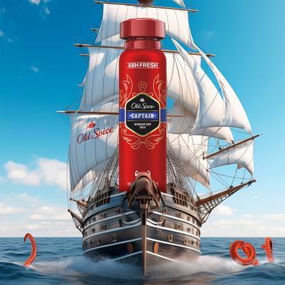 OLD SPICE Аэрозольный дезодорант Captain 150мл