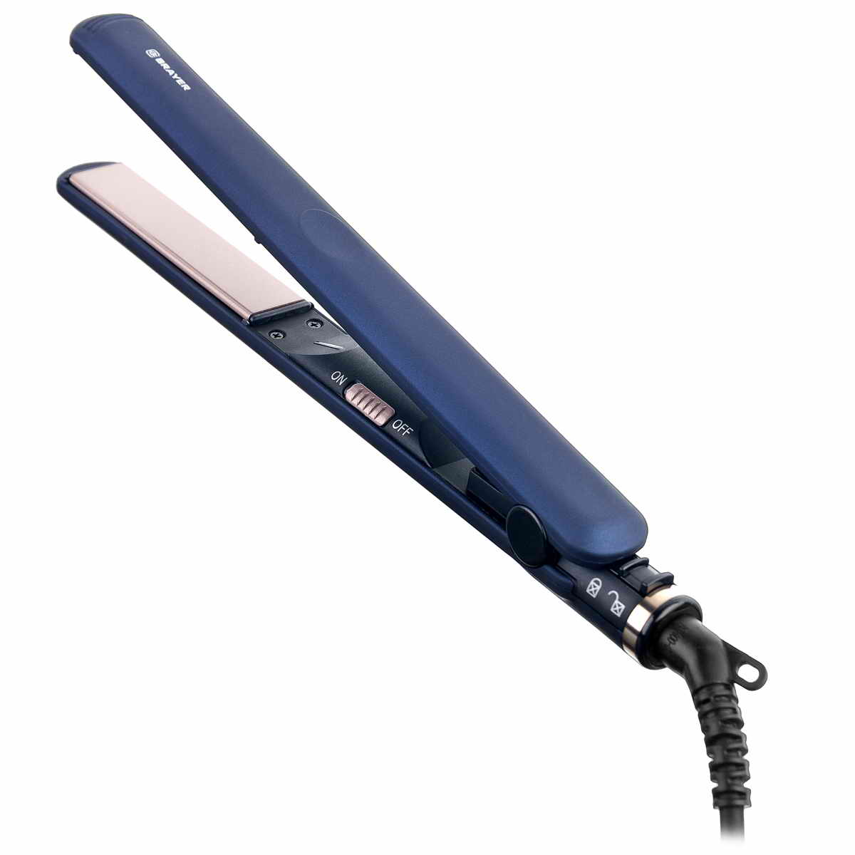 Выпрямитель эл. BRAYER BR3303, max 220C, блок.ручки,шнур 1,8 м