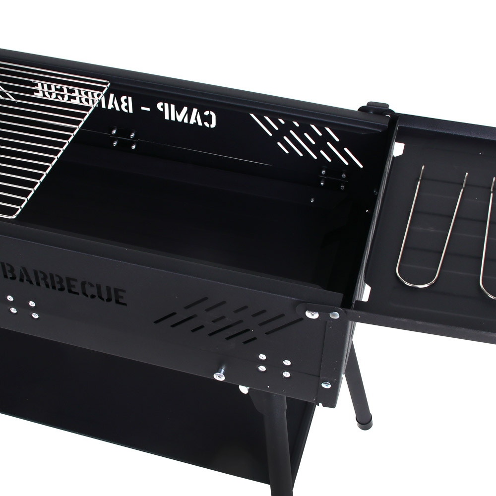 Мангал портативный складной, 110х75х30 см, раб. поверх. 66х30 см GRILLBOOM