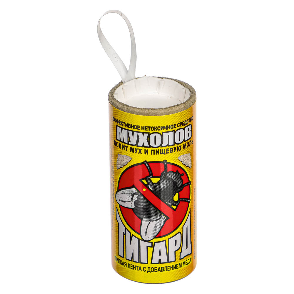 Лента липкая от мух и пищевой моли Тигард