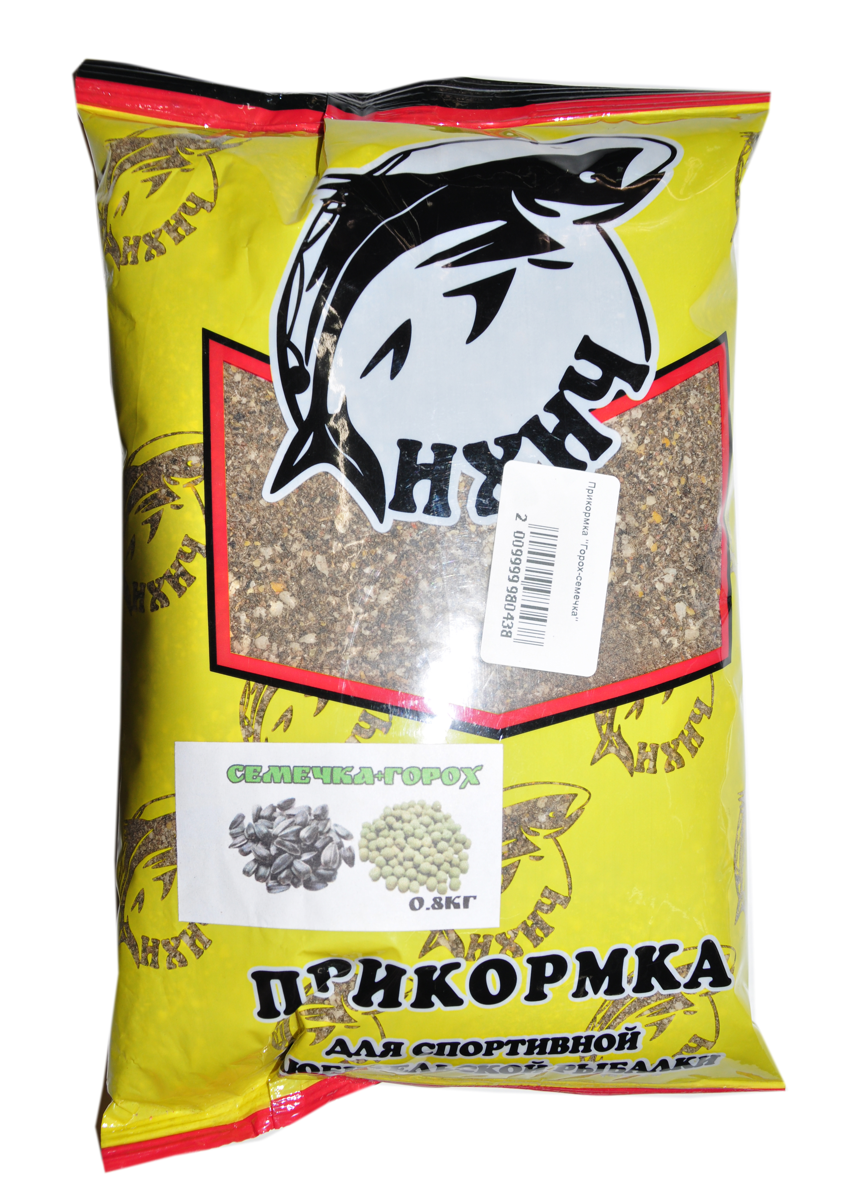 Прикормка "Горох-семечка", 0,8 кг