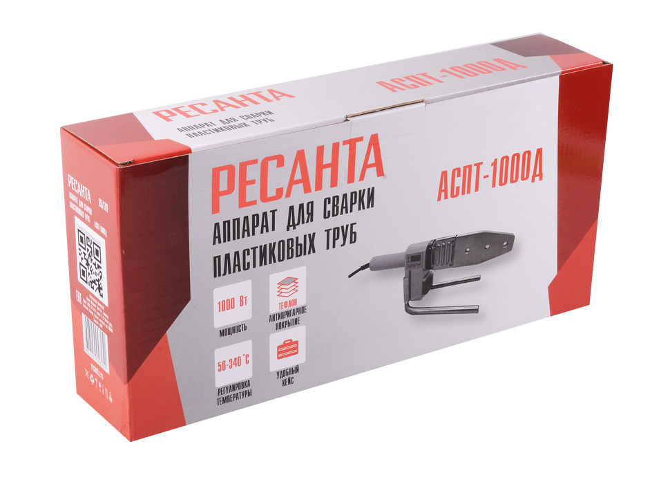 Аппарат для сварки пластиковых труб АСПТ-000Д Ресанта