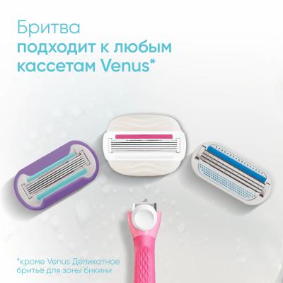 Comfortglide Miami GILLETTE VENUS Бритва безопасная с 1 сменной кассетой+держатель