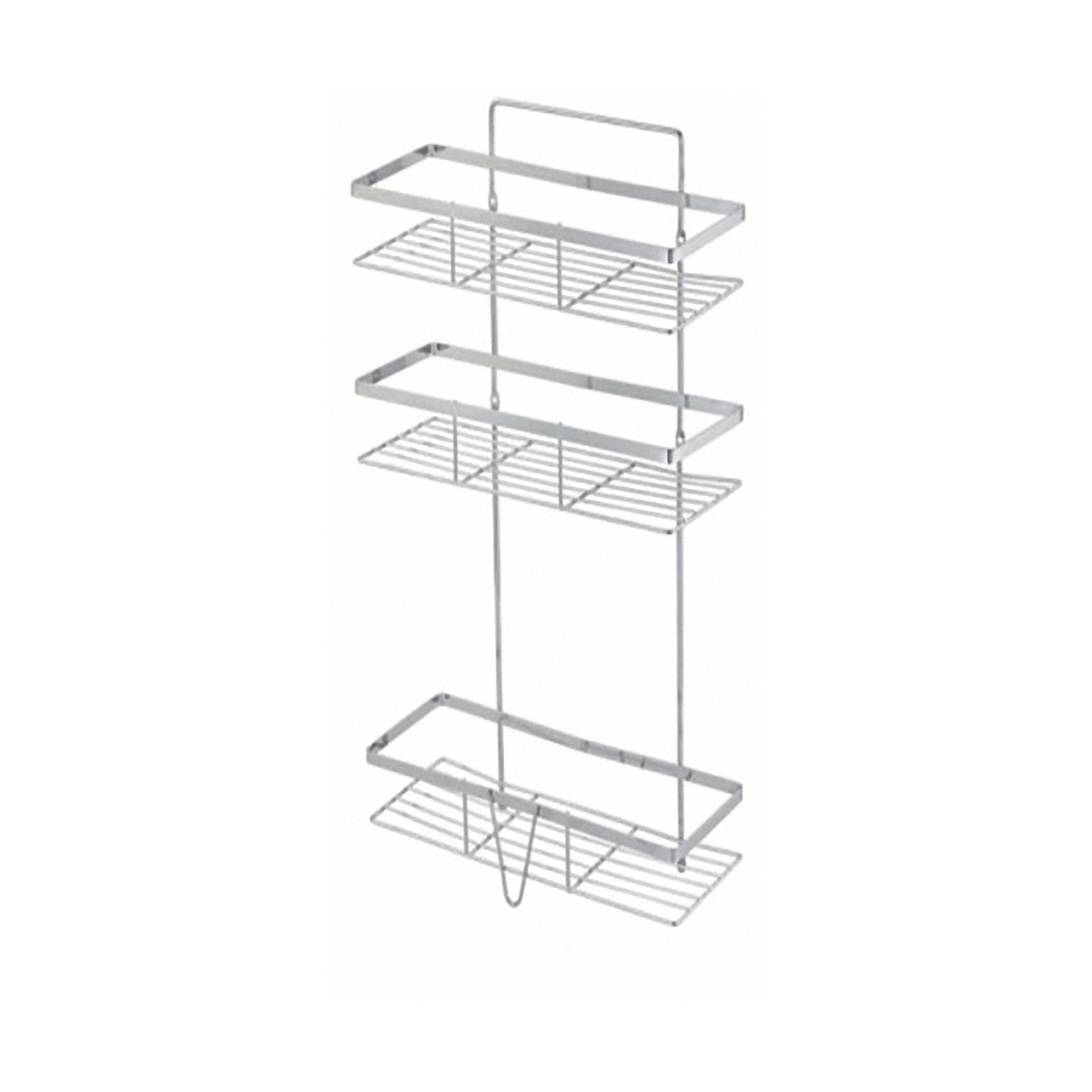 Полка для ванной трехъярусная Рыжий кот Cozy-CR-5, 30 x 11 x 57 см