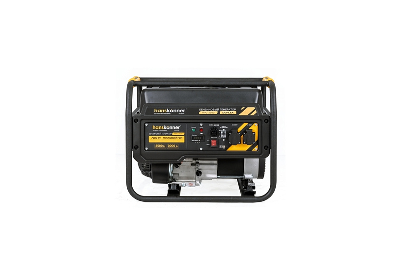 Бензогенератор Hanskonner 3.5кВт Duplex