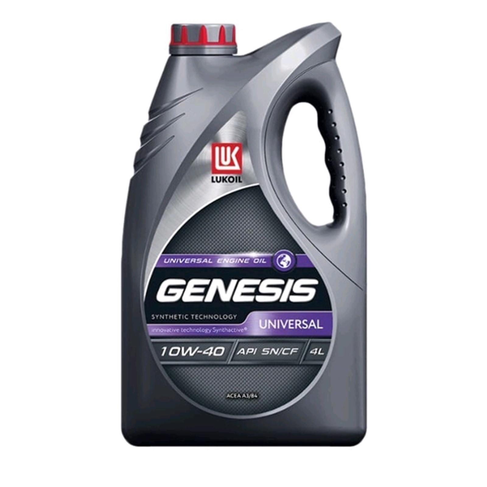 Авто масло Лукойл GENESIS UNIVERSAL 10W40 SN/CF 4л