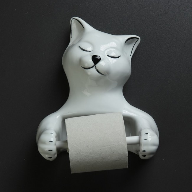 Держатель бумаги"Кошка"