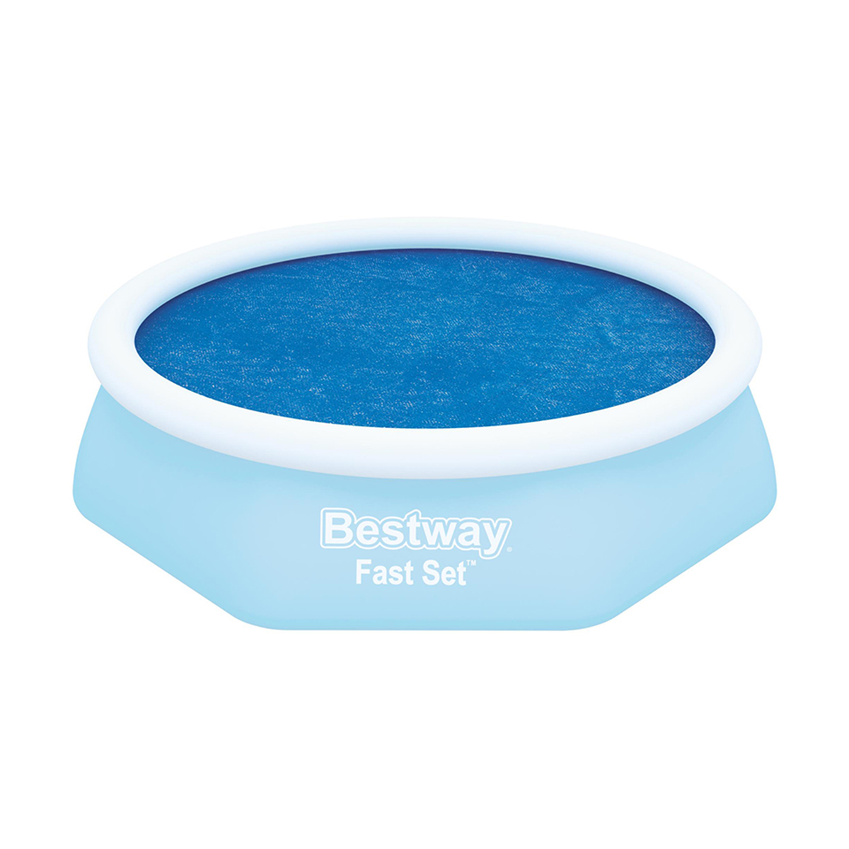 Тент для каркасных бассейнов Bestway, солнценагревательный, d 244 см