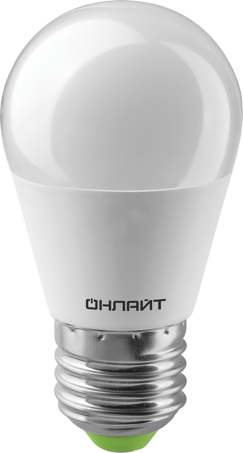 Лампа светодиодная LED 10вт E27 белый матовый шар PROMO