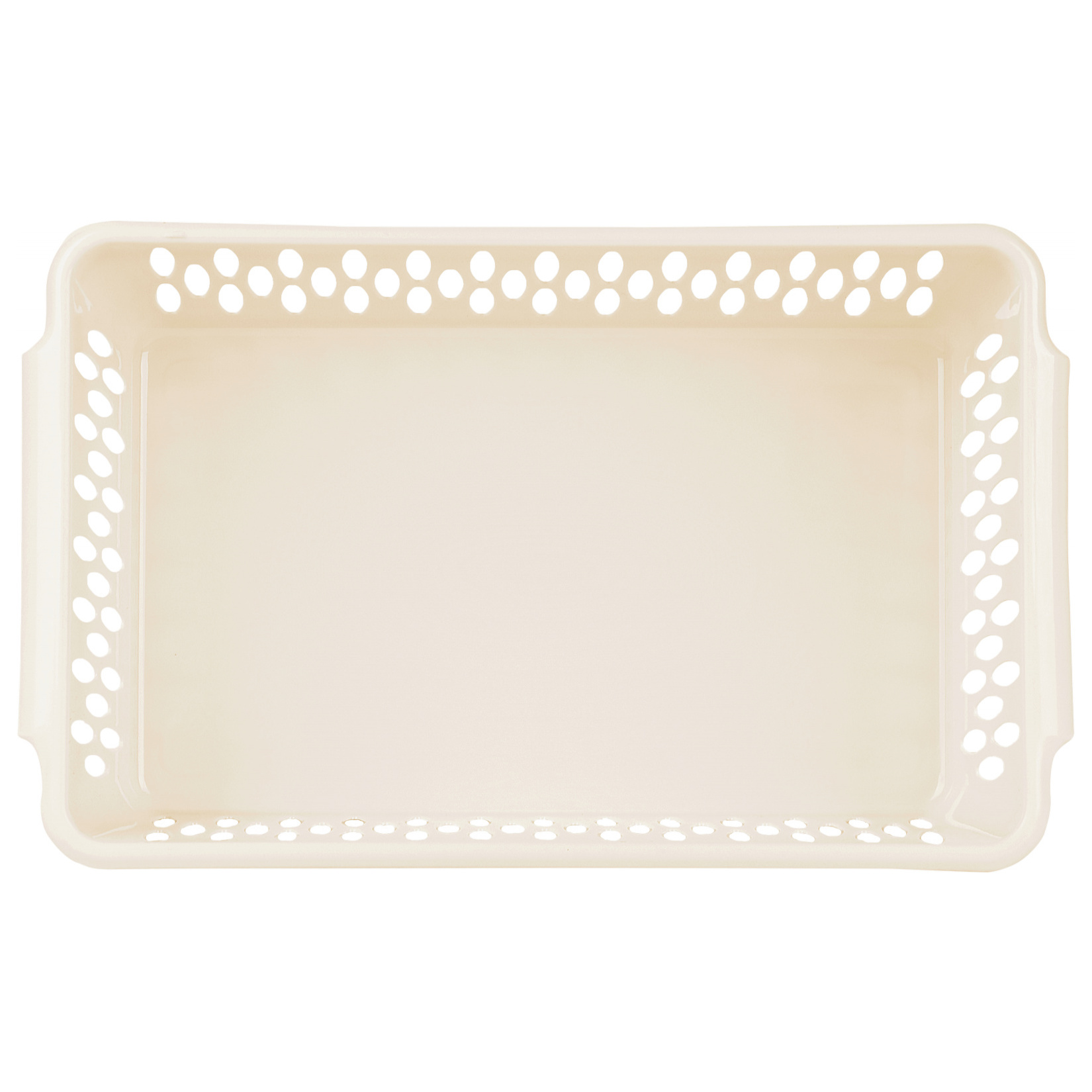 Корзинка Light M, 300х195х95 мм, слоновая кость