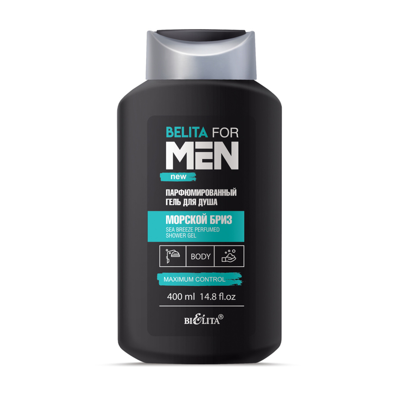 Bielita For Men Гель для душа Парфюмированный Морской бриз 400мл