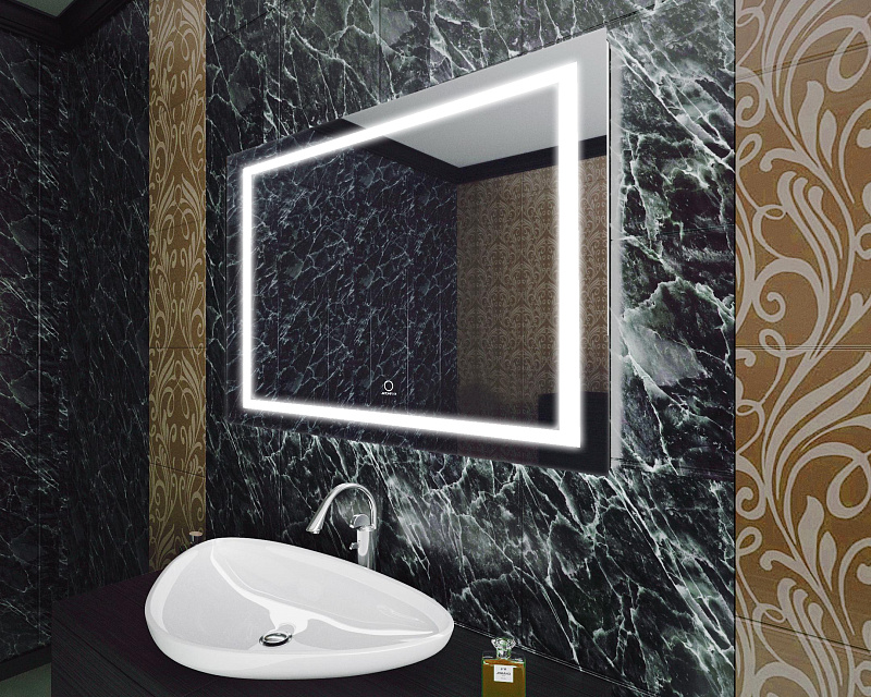 Зеркало AZARIO Alysa 800*680 сенсор выкл