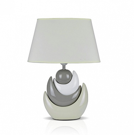 Лампа настольная Grey+White+Beige H=45см 