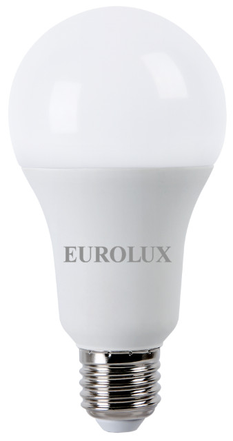 Лампа светодиодная LL-E-A60-20W-230-2,7K-E27(груша,20Вт,тепл.,Е27) Euolux