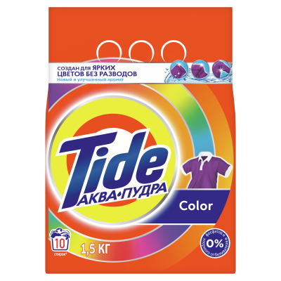 Стиральный порошок автомат TIDE Color 1.5кг