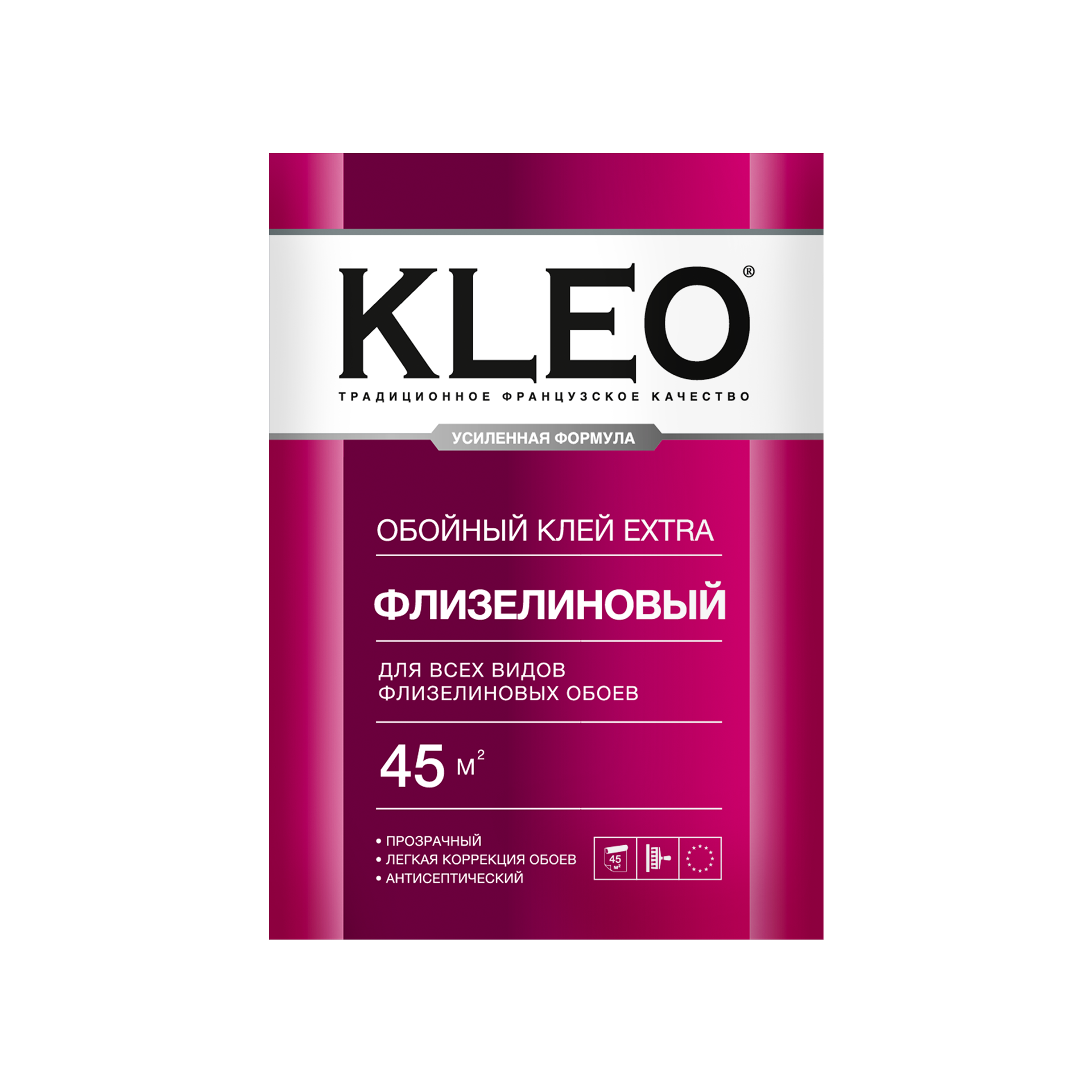 KLEO EXTRA 45, Клей для флизелиновых обоев, сыпучий