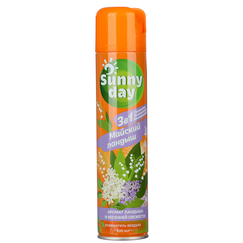 Освежитель воздуха Sunny Day Майский ландыш 300мл без ТУ (Арнест)