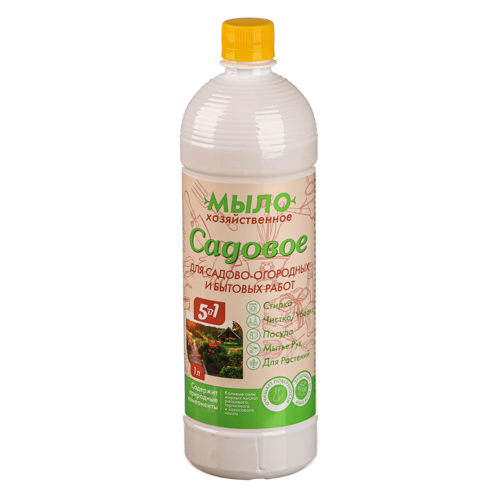 Мыло садовое 5 в 1, 1 л