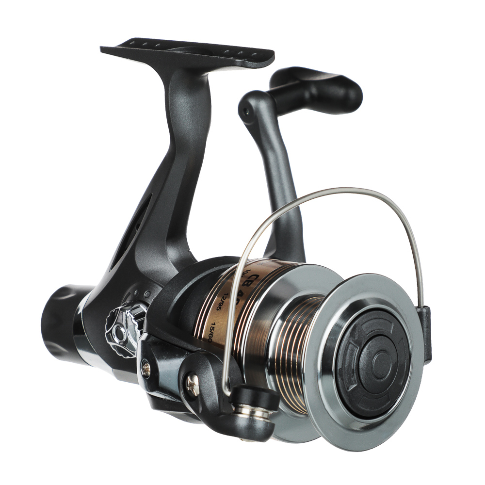 Катушка с задним фрикционом AZOR FISHING СB-40 Премиум, 4п.п, металл.шпуля