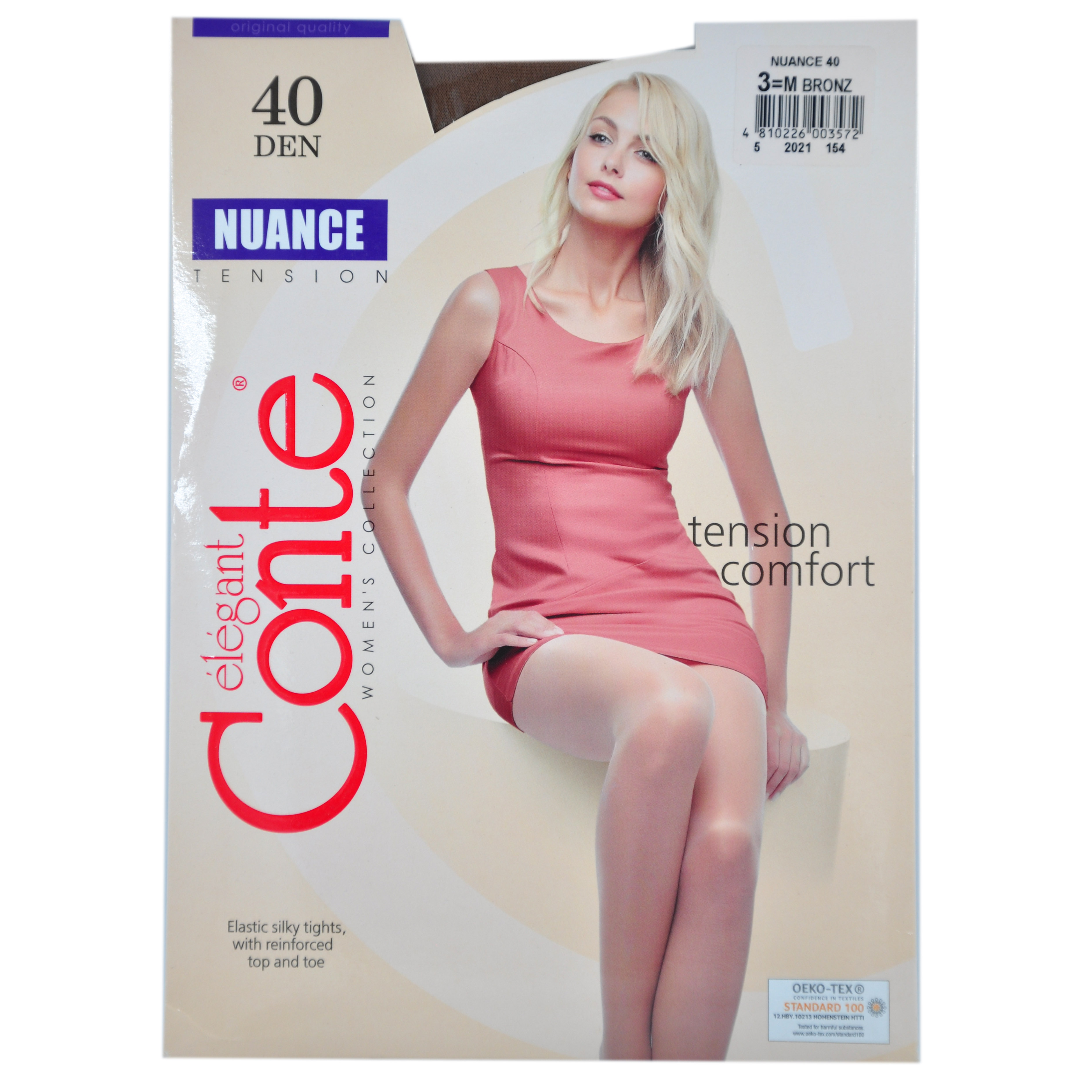 Колготки женские CE NUANCE 40, р.3, bronz